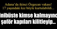 Minibüste tecavüze kalkıştı!