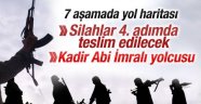 PKK'nın silah bırakması 7 aşamada sağlanacak