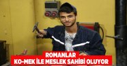 Romanlar, KO-MEK ile meslek sahibi oluyor