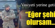 Şehit Ayyıldız'ın cenazesi vasiyeti üzerine Diyarbakır'da toprağa verildi...