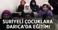 Suriyeli çocuklara Darıca’da eğitim