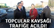 Topçular  Kavşağı Trafiğe Açıldı!