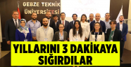 Yıllarını 3 dakikaya sığırdılar