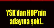 YSK, HDP'nin adayını veto etti