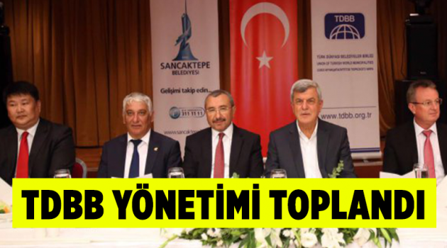 TDBB yönetimi toplandı