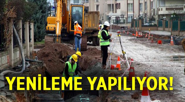 Tramvay güzergahında tüm altyapılar yenileniyor