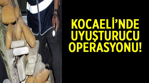 Uyuşturucu operasyonu: 12 gözaltı!